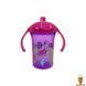 Мамалюк - Дитяча пластикова пляшечка з ручками 250 мл Mega Zayka Mega Zayka RT2-MGZ-0323-VIOLET фото 2