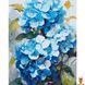 Картина за номерами Блакитні гортензії 40x50 см Art Craft