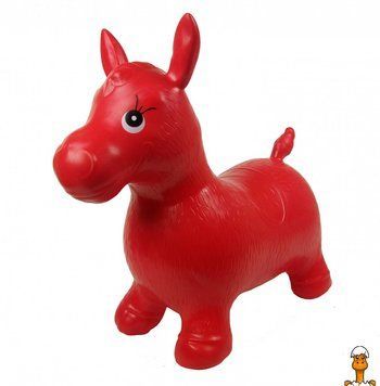 Мамалюк - Дитячий стрибун-конячка MS0737 гумовий Bambi Bambi RT2-MS0737RED
