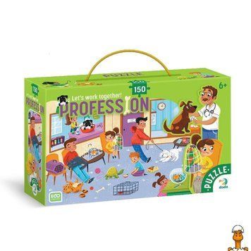 Мамалюк - Детский пазл Профессии Ветеринар 150 элементов DoDo Toys DoDo Toys RT2-300621