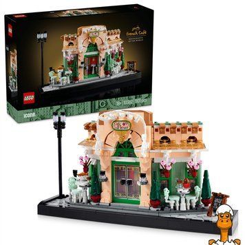 Мамалюк - Конструктор LEGO Icons Французька кав'ярня 1101 деталь (10362) LEGO A4-10362