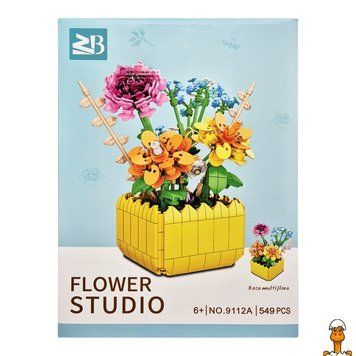 Мамалюк - Конструктор детский цветы Rose multiflora 549 деталей Bambi Bambi RT2-9112A