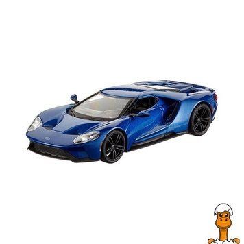 Мамалюк - Автомодель Bburago Ford Gt 1:32 синій (18-43043) Bburago A4-18-43043