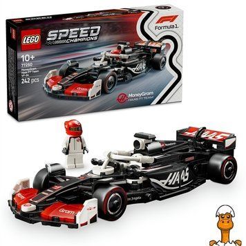 Мамалюк - Конструктор LEGO Speed Champions Гоночный автомобиль MoneyGram Haas F1 Team VF-24 242 детали (77250) LEGO A4-77250