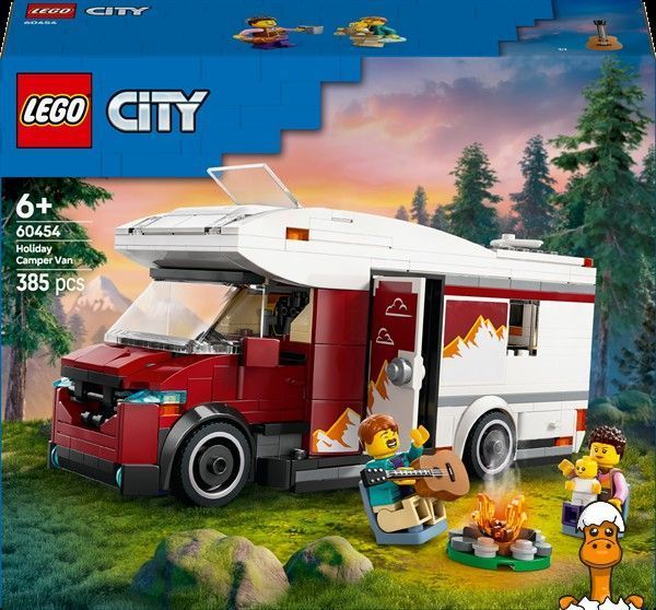 Мамалюк - Конструктор LEGO City Пригодницький будинок на колесах для відпустки 385 деталей (60454) LEGO A4-60454