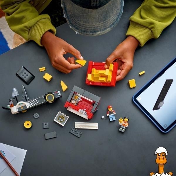 Мамалюк - Конструктор LEGO City Вантажівка з картоплею фрі 216 Деталей (60488) LEGO A4-60488