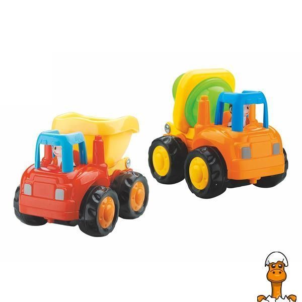 Мамалюк - Набір машинок Hola Toys Самоскид і бетоновоз 6 шт. (326CD-6) Hola Toys A4-326CD-6