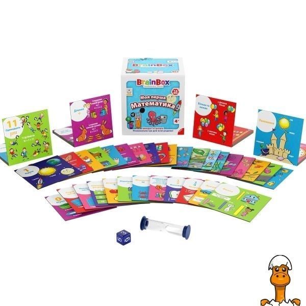Мамалюк - Настольная игра YaGo Brainbox Моя первая математика (BZZBRFMA01UA) YaGo A4-BZZBRFMA01UA