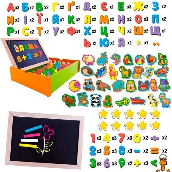 Мамалюк - Настольная игра магнитная развивающая с доской Vladi Toys Vladi Toys RT2-VT5411-17