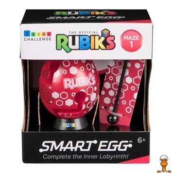 Мамалюк - Розвиваюча Головоломка Смарт-яйце Rubik's 6071681(Red) паличка підставка Rubik's RT2-6071681-RED