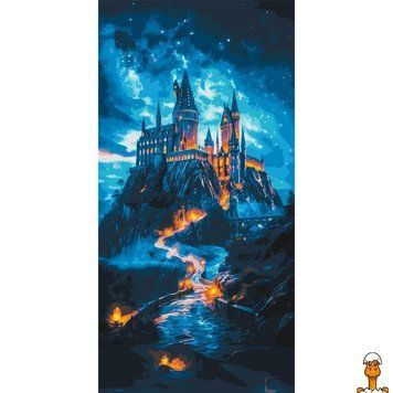 Мамалюк - Картина за номерами Хогвартс LW5106 40х80 см Origami Origami RT2-LW5106