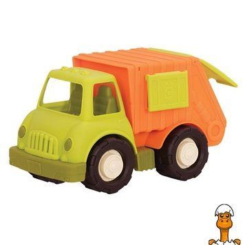 Мамалюк - Машинка Battat Баттатомобиль Экомусоровоз (BX2245D) Battat A4-BX2245D