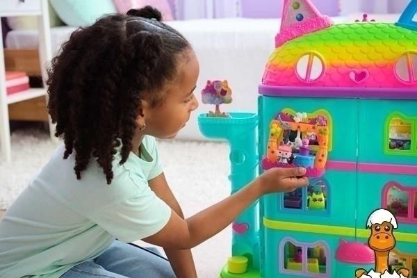 Мамалюк - Игровой набор Gabby's Dollhouse Балкон Доци-Бокс (SM36259/6071358) Gabby's Dollhouse A4-SM36259-6071358
