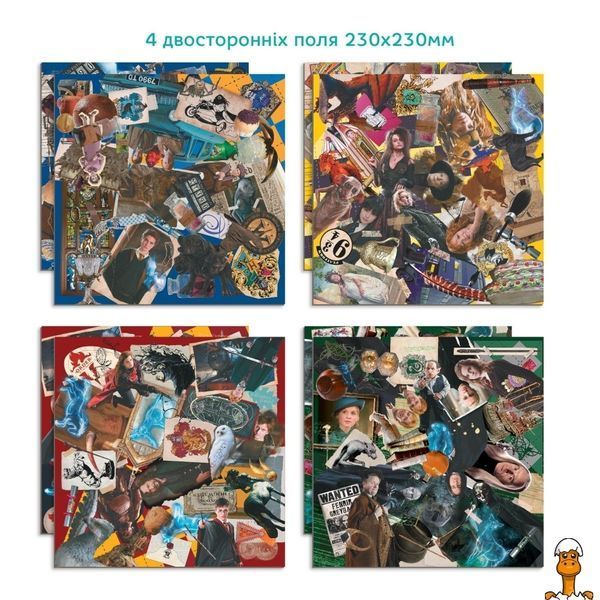 Мамалюк - Дитяча настільна гра Find it: Harry Potter 200585 4 двосторонні поля 80 ігрових карток 2-6 гравців DoDo Toys DoDo Toys RT2-200585
