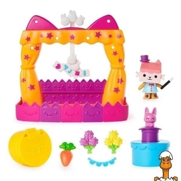 Мамалюк - Игровой набор Gabby's Dollhouse Балкон Доци-Бокс (SM36259/6071358) Gabby's Dollhouse A4-SM36259-6071358