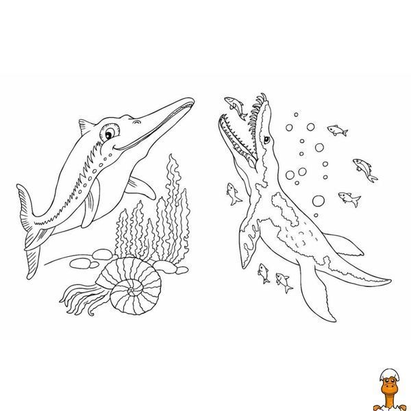 Мамалюк - Книга розмальовок Динозаври 64 сторінки Ranok Creative Ranok Creative RT2-1736030