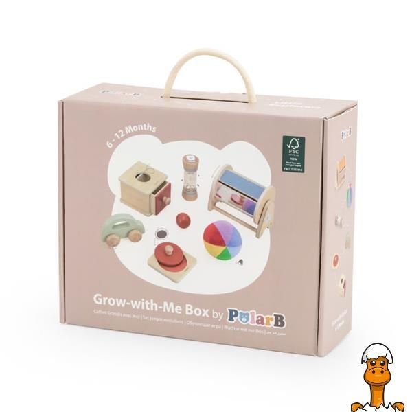 Мамалюк - Набор игрушек PolarB Растем вместе 6-12 мес. (44262FSC) PolarB A4-44262FSC