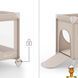 Мамалюк - Кровать-манеж Kinderkraft Leody UP Beige (KCLEODUPBEG0000) Kinderkraft A4-KCLEODUPBEG0000 фото 2