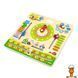 Мамалюк - Деревянный календарь Viga Toys с часами англ. язык (44538) Viga Toys A4-44538 фото 3