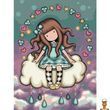 Картина за номерами 30х40 см Santoro Gorjuss Collection April's Showers Идейка
