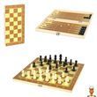 Настольная игра Шахматы шашки и нарды 3 в 1 622А с доской 30х30 см Bambi