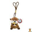 М'яка іграшка-брелок видра 14х10х12 см Plush and Co