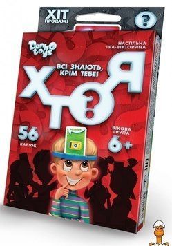Мамалюк - Настільна гра Хто Я українською мовою Danko Toys Danko Toys RT2-HIM-03-01U