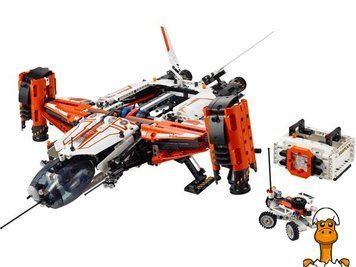 Мамалюк - Конструктор LEGO Technic Вантажний космічний корабель VTOL LT81 1365 деталей (42181) LEGO A4-42181