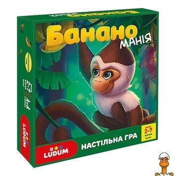 Мамалюк - Дитяча настільна гра Бананоманія українською мовою Ludum Ludum RT2-LD1049-53