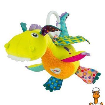 Мамалюк - М'яка іграшка-підвіска Lamaze Дракончик махає крилами (L27565) Lamaze A4-L27565