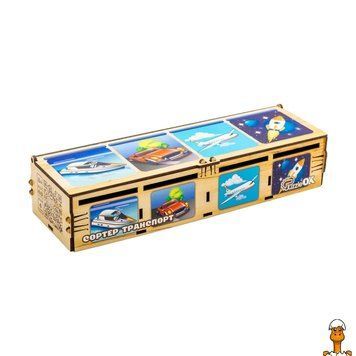 Мамалюк - Сортер Монтессорі дитячий транспортний PuzzleOK PuzzleOK RT2-PUZ-34043