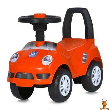Мамалюк - Детская каталка-толокар с родительской ручкой красная Bambi Bambi RT2-M-5786-7