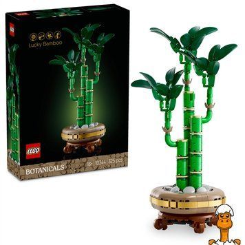 Мамалюк - Конструктор LEGO Botanicals Бамбук щастя 325 деталей (10344) LEGO A4-10344