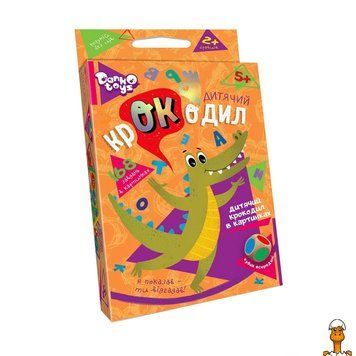 Мамалюк - Дитяча настільна гра вікторина українською мовою Danko Toys Danko Toys RT2-CROC-01-01U