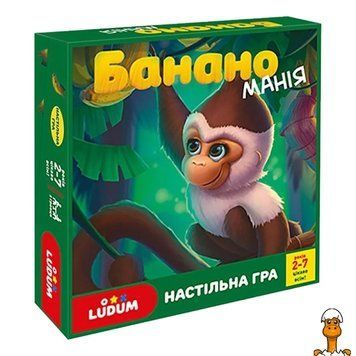 Мамалюк - Дитяча настільна гра Бананоманія українською мовою Ludum Ludum RT2-LD1049-53