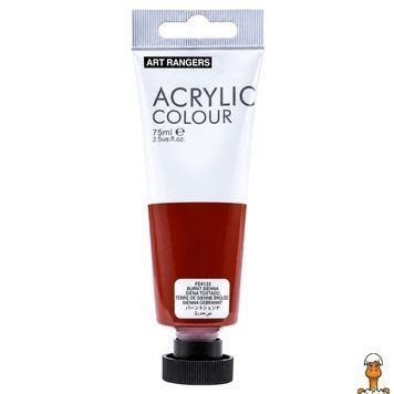 Мамалюк - Фарба акрилова Burnt Sienna у тюбику 75 мл Art Rangers Art Rangers RT2-FEA143