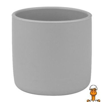 Мамалюк - Силіконова чашка Minikoioi Mini Cup 180 мл сірий (101100004) MinikOiOi A4-101100004