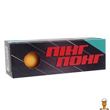 Мамалюк - М'ячі для настільного тенісу 40 мм 3 шт Bambi Bambi RT2-TT24181-ORANGE