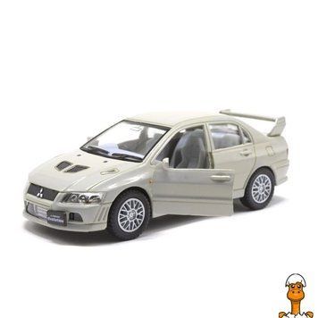 Мамалюк - Колекційна машинка Mitsubishi Evolution VII масштаб 1:42 срібляста Kinsmart Kinsmart RT2-KT5052W-SILVER