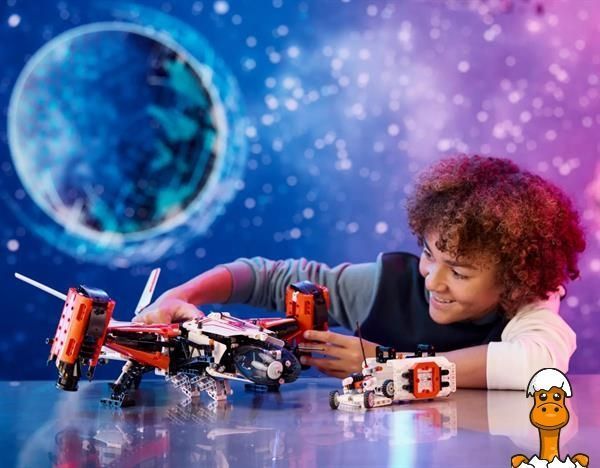 Мамалюк - Конструктор LEGO Technic Вантажний космічний корабель VTOL LT81 1365 деталей (42181) LEGO A4-42181