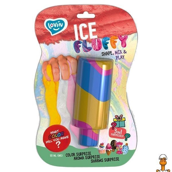 Мамалюк - Лізун антистрес Ice Fluffy ескімо 110 мл Lovin Lovin RT2-80127