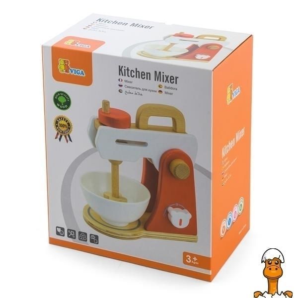 Мамалюк - Іграшковий міксер Viga Toys з дерева (50235FSC) Viga Toys A4-50235FSC