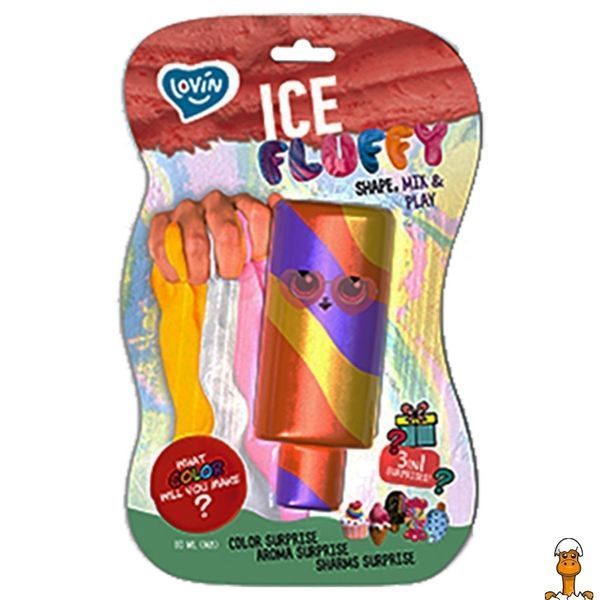 Мамалюк - Лізун антистрес Ice Fluffy ескімо 110 мл Lovin Lovin RT2-80127