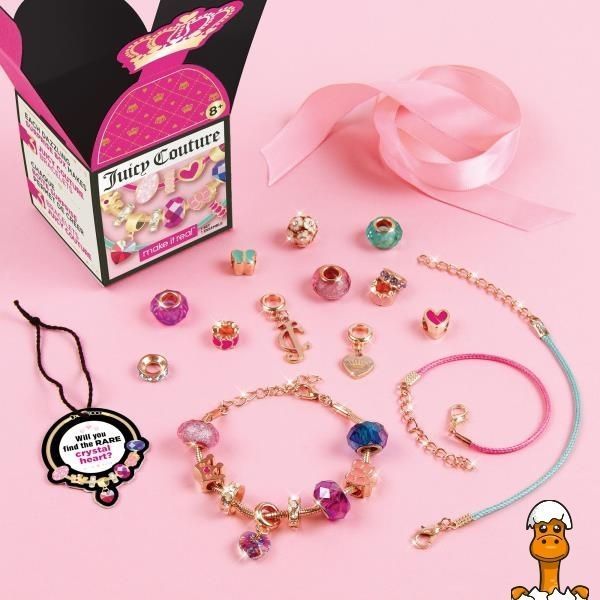 Мамалюк - Набор для создания шарм-браслетов Make It Real Juicy Couture Сюрприз (MR4437) Make it Real A4-MR4437