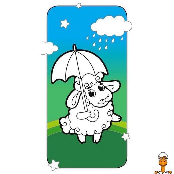 Мамалюк - Дитяча розмальовка 24 сторінки Ranok Creative Ranok Creative RT2-1686001
