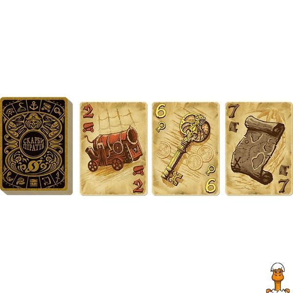 Мамалюк - Карточная игра Сокровища пиратов настольная Games7Days Games7Days RT2-SBPR01UA