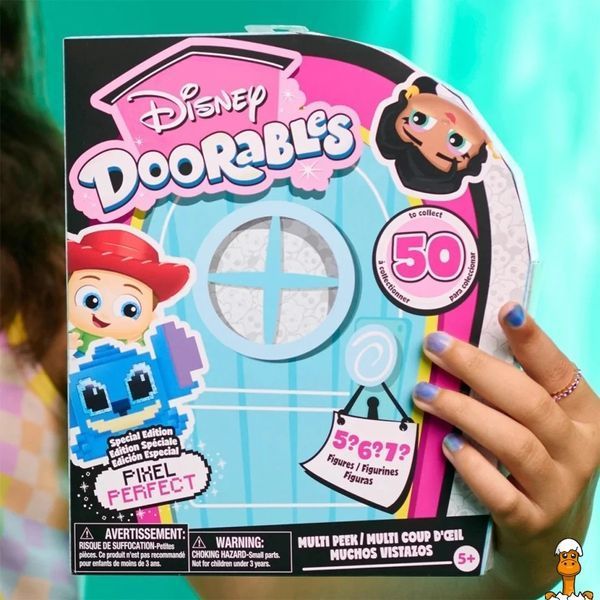 Мамалюк - Ігровий набір великий піксельний будиночок Disney Doorables S12 серія Multi Peek Disney Doorables RT2-44856