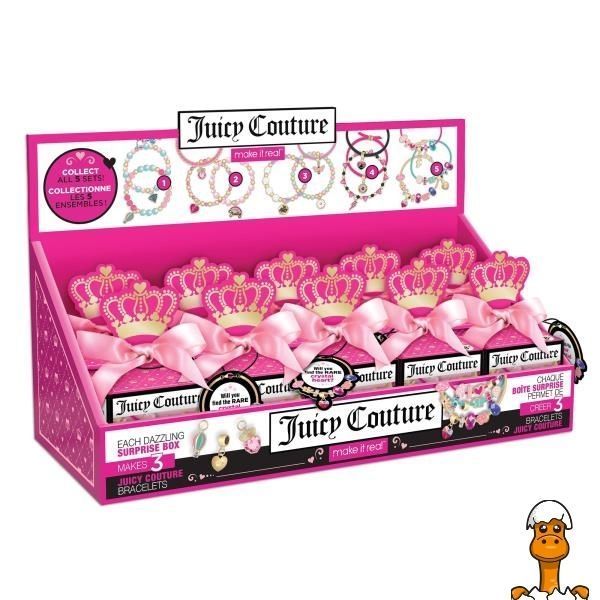 Мамалюк - Набор для создания шарм-браслетов Make It Real Juicy Couture Сюрприз (MR4437) Make it Real A4-MR4437