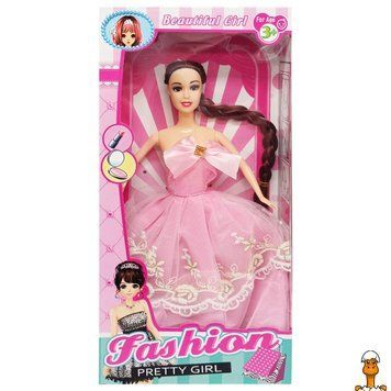 Мамалюк - Детская Кукла Fashion Pretty Girl YE-78(Pink) в нарядном платье Bambi Bambi RT2-YE-78-PINK