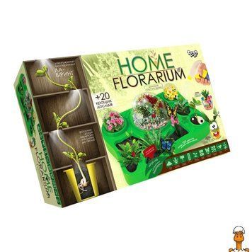 Мамалюк - Игровой обучающий набор для выращивания растений Home Florarium Danko Toys Danko Toys RT2-HFL-01-01U
